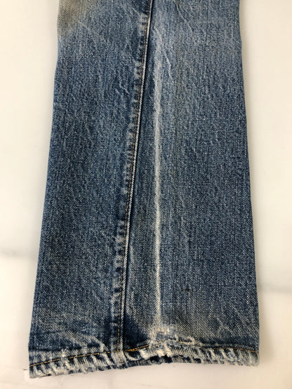 【現状渡し品】【メンズ】 LEVI'S リーバイス 70S 66前期 ボタン裏 6 501 DENIM PANTS 501 デニム パンツ 70年代 ヴィンテージ ジーンズ 157-260510-em-44-min カラー：インディゴブルー 万代Net店