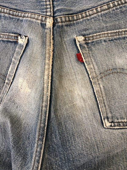 【現状渡し品】【メンズ】 LEVI'S リーバイス 70S 66前期 ボタン裏 6 501 DENIM PANTS 501 デニム パンツ 70年代 ヴィンテージ ジーンズ 157-260510-em-44-min カラー：インディゴブルー 万代Net店