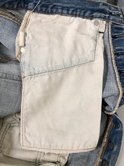 【現状渡し品】【メンズ】 LEVI'S リーバイス 70S 66前期 ボタン裏 6 501 DENIM PANTS 501 デニム パンツ 70年代 ヴィンテージ ジーンズ 157-260510-em-44-min カラー：インディゴブルー 万代Net店