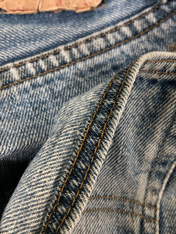【現状渡し品】【メンズ】 LEVI'S リーバイス 70S 66前期 ボタン裏 6 501 DENIM PANTS 501 デニム パンツ 70年代 ヴィンテージ ジーンズ 157-260510-em-44-min カラー：インディゴブルー 万代Net店