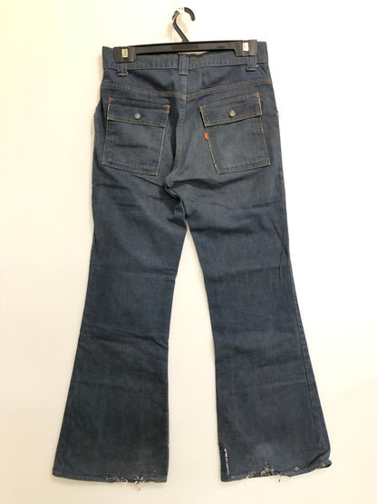 【現状渡し品】【メンズ】 LEVI'S リーバイス 70S 676 BUSH PANTS 70年代 676 ブッシュパンツ デニムパンツ メンズ ボトムス ジーンズ 157-260510-em-42-min カラー：インディゴブルー 万代Net店