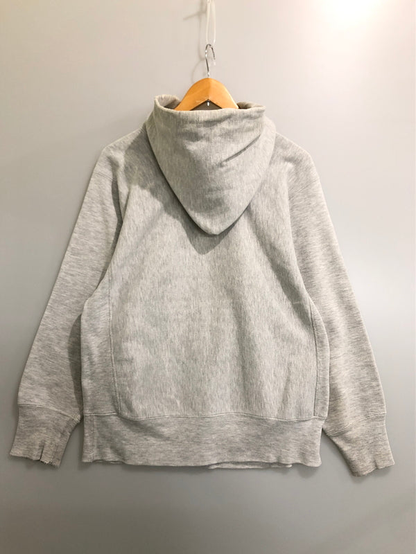【現状渡し品】【メンズ】 CHAMPION チャンピオン 90S BOSTON COLLEGE REVERSE WEAVE HOODIE リバースウィーブ フーディー 90年代 メンズ パーカー トップス 146-260510-em-49-min サイズ：L カラー：ライトグレー 万代Net店