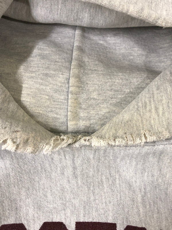 【現状渡し品】【メンズ】 CHAMPION チャンピオン 90S BOSTON COLLEGE REVERSE WEAVE HOODIE リバースウィーブ フーディー 90年代 メンズ パーカー トップス 146-260510-em-49-min サイズ：L カラー：ライトグレー 万代Net店