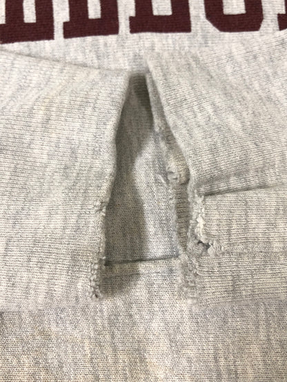 【現状渡し品】【メンズ】 CHAMPION チャンピオン 90S BOSTON COLLEGE REVERSE WEAVE HOODIE リバースウィーブ フーディー 90年代 メンズ パーカー トップス 146-260510-em-49-min サイズ：L カラー：ライトグレー 万代Net店