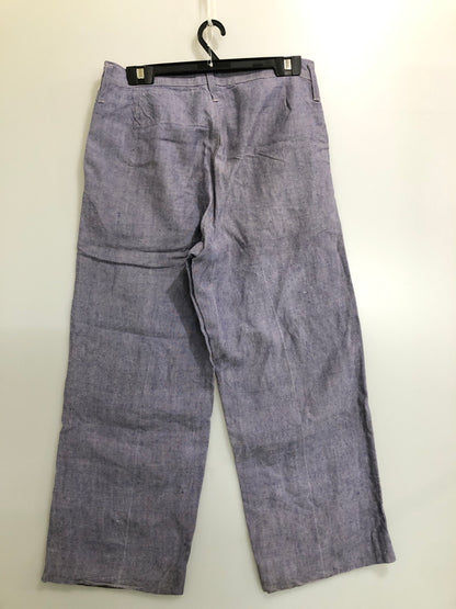 【現状渡し品】【メンズ】 FRENCH MILITARY フレンチ ミリタリー 50-60S ラミーリネン セーラーパンツ 50年代 60年代 メンズ ボトムス 157-260510-em-45-min カラー：パープル 万代Net店