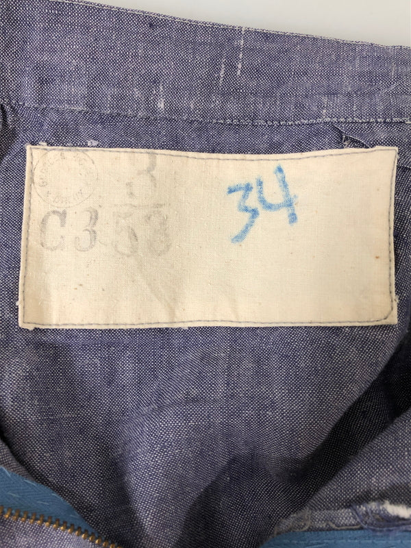 【現状渡し品】【メンズ】 FRENCH MILITARY フレンチ ミリタリー 50-60S ラミーリネン セーラーパンツ 50年代 60年代 メンズ ボトムス 157-260510-em-45-min カラー：パープル 万代Net店