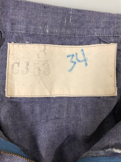 【現状渡し品】【メンズ】 FRENCH MILITARY フレンチ ミリタリー 50-60S ラミーリネン セーラーパンツ 50年代 60年代 メンズ ボトムス 157-260510-em-45-min カラー：パープル 万代Net店