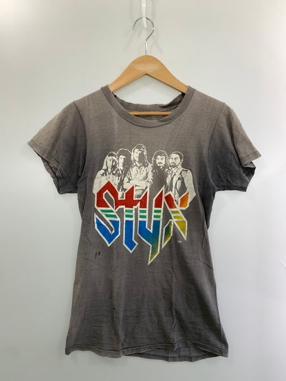 【現状渡し品】【メンズ】 STYX スティクス 70S TME MAIN EVENT TOUR TEE ザ メイン イベント ツアー 70年代 ヴィンテージ 半袖 Tシャツ メンズ トップス 146-260515-em-03-min カラー：グレー 万代Net店