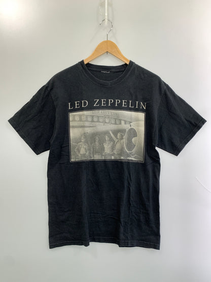 【中古品】【メンズ】 LED ZEPPELIN 00S PRINT TEE レッド・ツェッペリン 00年代 プリント Tシャツ メンズ トップス ヴィンテージ バンド 半袖 146-260510-em-35-min カラー：ブラック 万代Net店