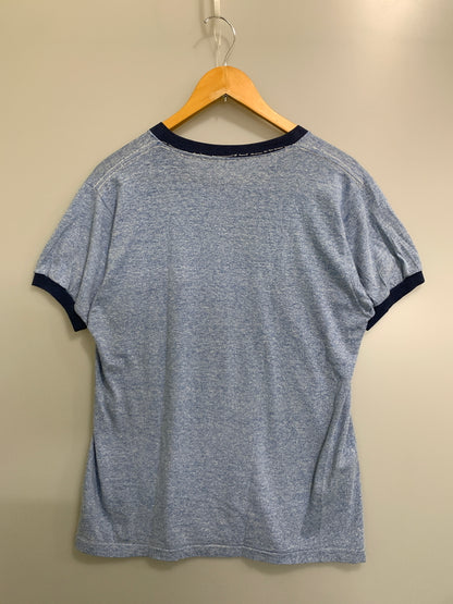 【中古品】【メンズ】 MICKEY ミッキーマウス RINGER TEE リンガー Tシャツ メンズ トップス 半袖 146-260723-em-44-min カラー：ブルー 万代Net店