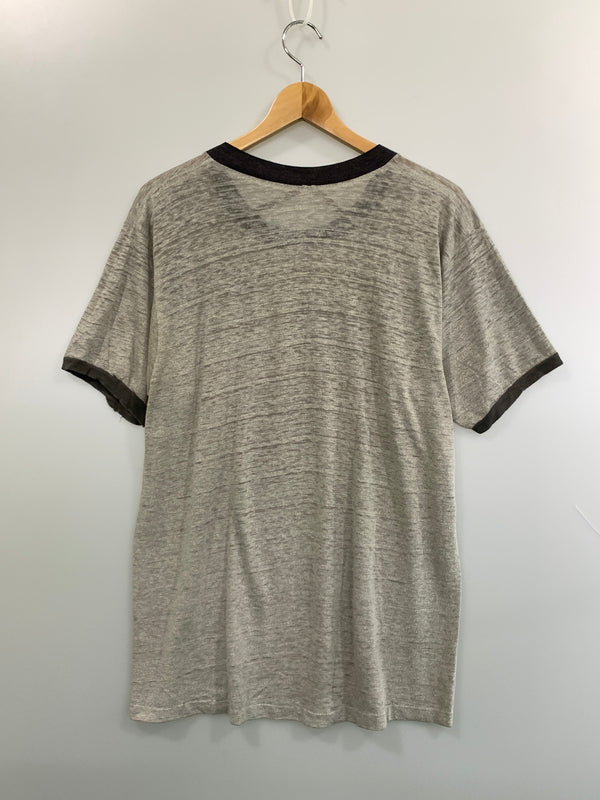 【中古品】【メンズ】 MICKEY ミッキー RINGER TEE 半袖Tシャツ ショートスリーブ 146-260719-AS-57-min サイズ：不明 下記参照 カラー：グレー 万代Net店