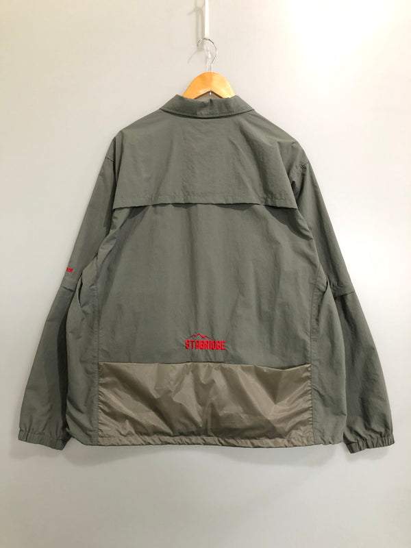【中古品】【メンズ】 MARMOT マムート CONVERT COACH JACKET TOMTJB80AM コンバート コーチ ジャケット メンズ アウター 144-260510-em-48-min サイズ：XL カラー：モスグリーン 万代Net店