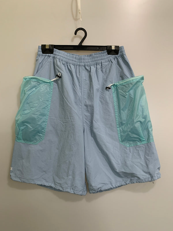 【中古品】【メンズ】 STABRIDGE スタブリッジ ×MARMOT マーモット TOMTJD81AM SHORT PANTS ショートパンツ 155-260523-zi-13-min サイズ：L カラー：タイトブルー 万代Net店