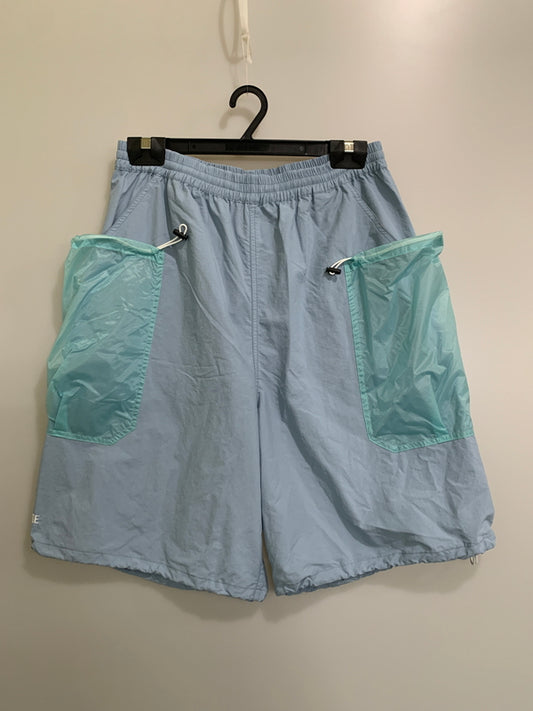 【中古品】【メンズ】 STABRIDGE スタブリッジ ×MARMOT マーモット TOMTJD81AM SHORT PANTS ショートパンツ 155-260523-zi-13-min サイズ：L カラー：タイトブルー 万代Net店
