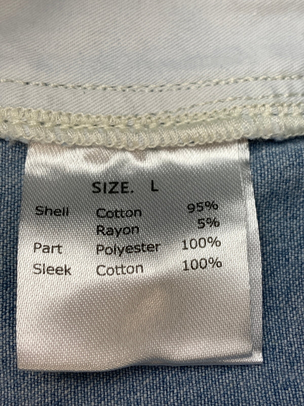 【中古品】【メンズ】 STABRIDGE スタブリッジ DENIM SHORT PANTS デニム ショート パンツ メンズ ボトムス 142-260518-em-20-min サイズ：L カラー：インディゴブルー 万代Net店