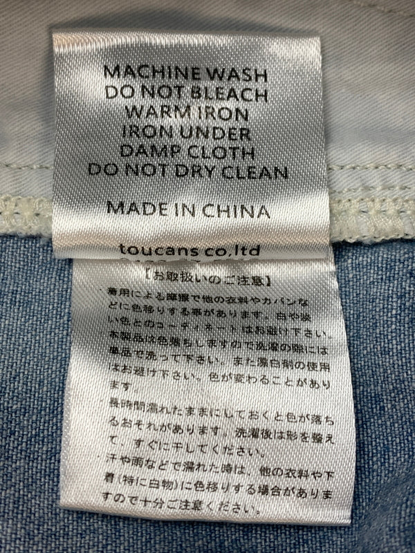 【中古品】【メンズ】 STABRIDGE スタブリッジ DENIM SHORT PANTS デニム ショート パンツ メンズ ボトムス 142-260518-em-20-min サイズ：L カラー：インディゴブルー 万代Net店