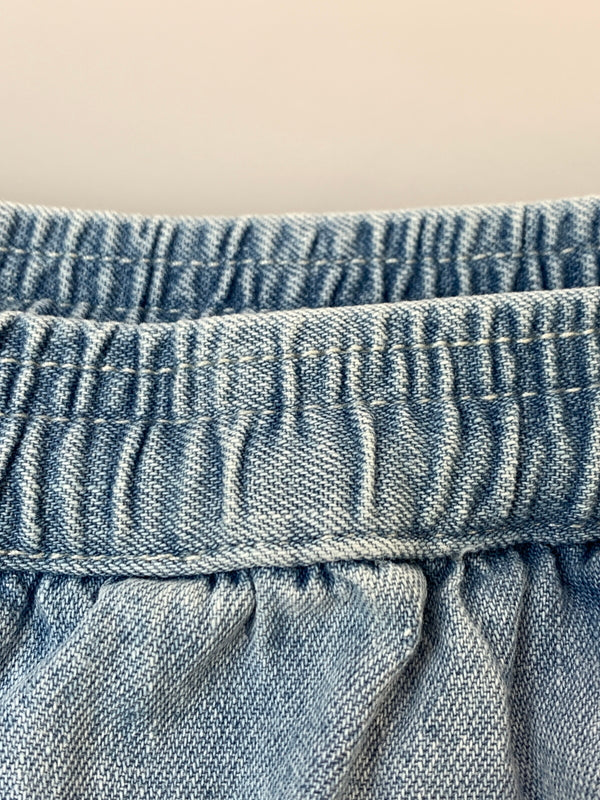【中古品】【メンズ】 STABRIDGE スタブリッジ DENIM SHORT PANTS デニム ショート パンツ メンズ ボトムス 142-260518-em-20-min サイズ：L カラー：インディゴブルー 万代Net店