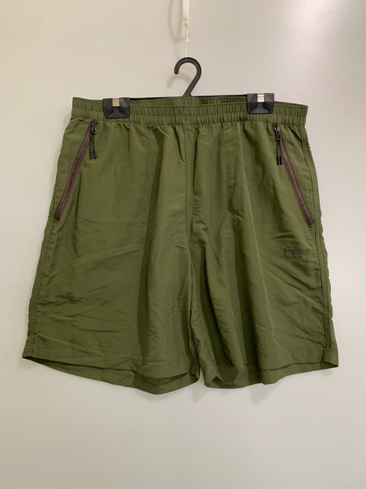 【中古品】【メンズ】 STABRIDGE スタブリッジ NYLON SHORT PANTS ナイロンショートパンツ 153-260516-zi-31-min サイズ：XL カラー：グリーンカーキ 万代Net店
