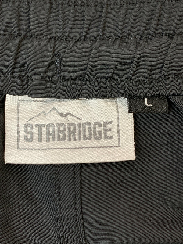 【中古品】【メンズ】 STABRIDGE スタブリッジ NYLON SHORT PANTS ナイロン ショート パンツ メンズ ボトムス アパートメント 153-260518-em-19-min サイズ：L カラー：ブラック 万代Net店