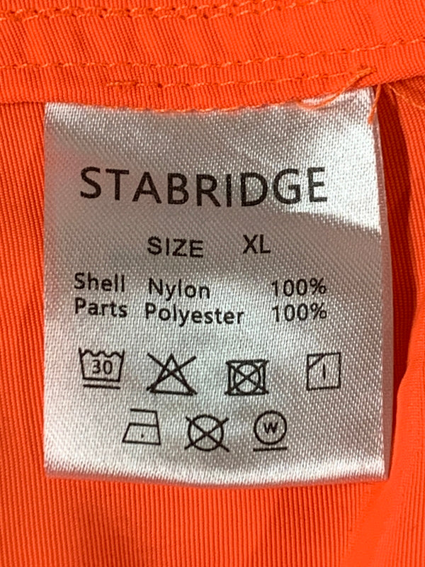 【中古品】【メンズ】 STABRIDGE スタブリッジ NYLON SHORT PANTS ナイロンショートパンツ 153-260516-zi-30-min サイズ：XL カラー：オレンジ 万代Net店