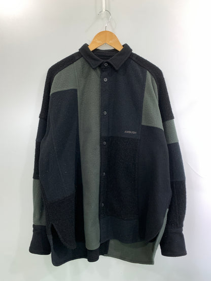 【現状渡し品】【メンズ】 AMBUSH アンブッシュ WOOL JACKET 1SE344 ウール ジャケット メンズ アウター 142-260513-KS-18-min サイズ：2 カラー：ブラック/グリーン 万代Net店