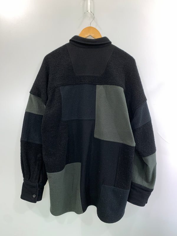 【現状渡し品】【メンズ】 AMBUSH アンブッシュ WOOL JACKET 1SE344 ウール ジャケット メンズ アウター 142-260513-KS-18-min サイズ：2 カラー：ブラック/グリーン 万代Net店
