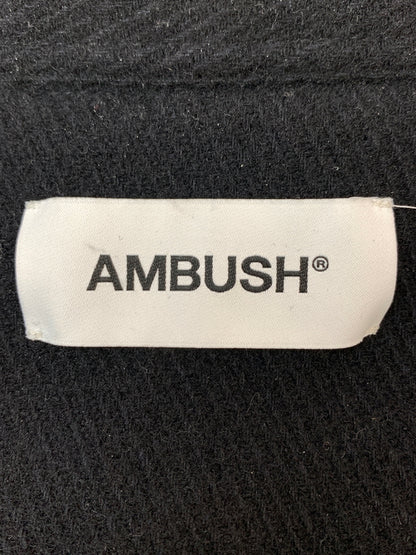 【現状渡し品】【メンズ】 AMBUSH アンブッシュ WOOL JACKET 1SE344 ウール ジャケット メンズ アウター 142-260513-KS-18-min サイズ：2 カラー：ブラック/グリーン 万代Net店