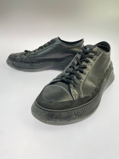 【現状渡し品】【メンズ】 OAMC オーエーエムシー FREE SOLO LOW LEATHER SNEAKER フリー ソロ ロー レザー スニーカー 靴 162-260519-yn-04-min サイズ：43 カラー：ブラック 万代Net店