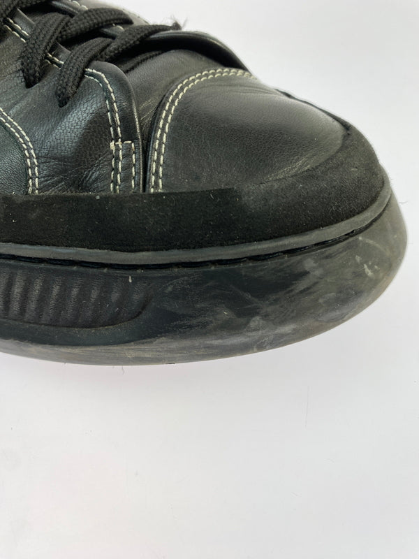 【現状渡し品】【メンズ】 OAMC オーエーエムシー FREE SOLO LOW LEATHER SNEAKER フリー ソロ ロー レザー スニーカー 靴 162-260519-yn-04-min サイズ：43 カラー：ブラック 万代Net店