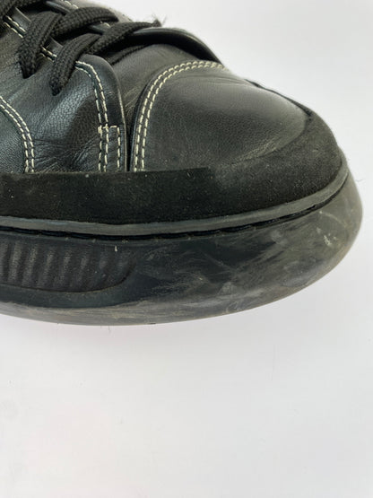 【現状渡し品】【メンズ】 OAMC オーエーエムシー FREE SOLO LOW LEATHER SNEAKER フリー ソロ ロー レザー スニーカー 靴 162-260519-yn-04-min サイズ：43 カラー：ブラック 万代Net店