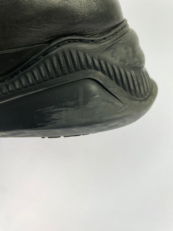 【現状渡し品】【メンズ】 OAMC オーエーエムシー FREE SOLO LOW LEATHER SNEAKER フリー ソロ ロー レザー スニーカー 靴 162-260519-yn-04-min サイズ：43 カラー：ブラック 万代Net店