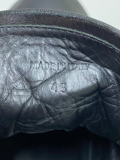 【現状渡し品】【メンズ】 OAMC オーエーエムシー FREE SOLO LOW LEATHER SNEAKER フリー ソロ ロー レザー スニーカー 靴 162-260519-yn-04-min サイズ：43 カラー：ブラック 万代Net店