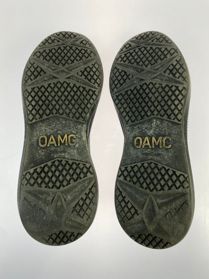 【現状渡し品】【メンズ】 OAMC オーエーエムシー FREE SOLO LOW LEATHER SNEAKER フリー ソロ ロー レザー スニーカー 靴 162-260519-yn-04-min サイズ：43 カラー：ブラック 万代Net店