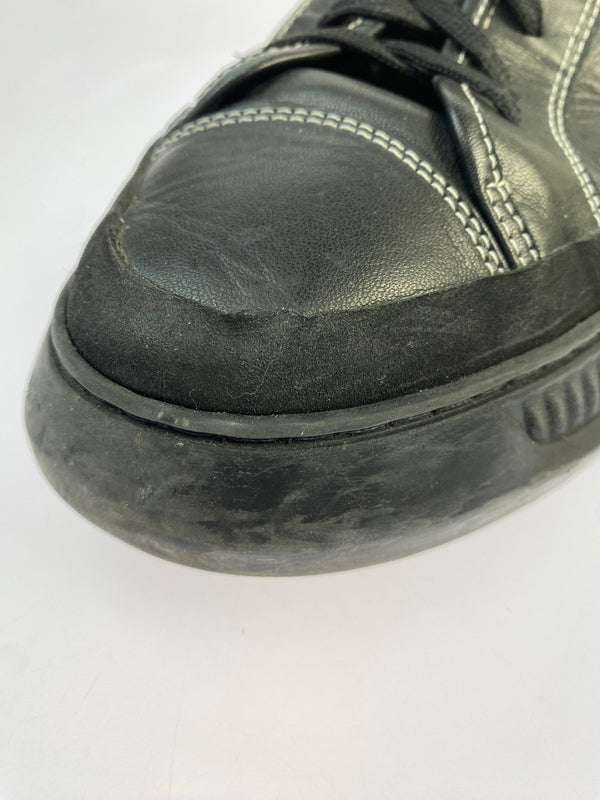 【現状渡し品】【メンズ】 OAMC オーエーエムシー FREE SOLO LOW LEATHER SNEAKER フリー ソロ ロー レザー スニーカー 靴 162-260519-yn-04-min サイズ：43 カラー：ブラック 万代Net店