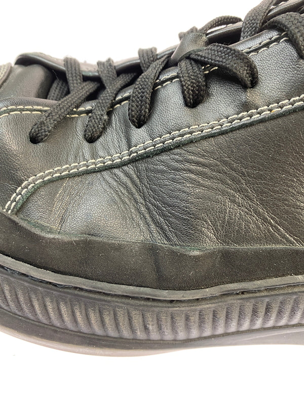【現状渡し品】【メンズ】 OAMC オーエーエムシー FREE SOLO LOW LEATHER SNEAKER フリー ソロ ロー レザー スニーカー 靴 162-260519-yn-04-min サイズ：43 カラー：ブラック 万代Net店