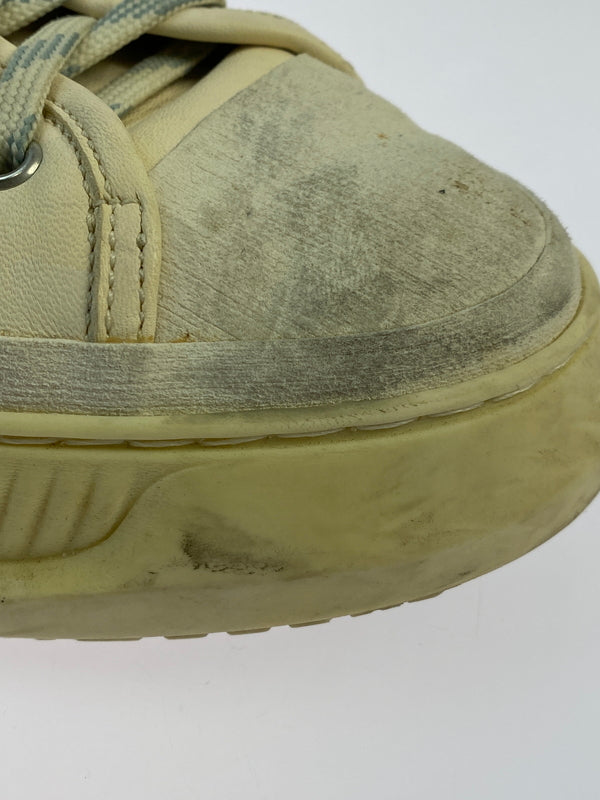 【中古品】【メンズ】 OAMC オーエーエムシー FREE SOLO LOW LEATHER SNEAKER フリー ソロ ロー レザー スニーカー 靴 162-260519-yn-02-min サイズ：42 1/2 カラー：アイボリー 万代Net店
