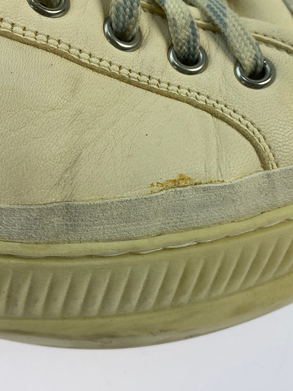 【中古品】【メンズ】 OAMC オーエーエムシー FREE SOLO LOW LEATHER SNEAKER フリー ソロ ロー レザー スニーカー 靴 162-260519-yn-02-min サイズ：42 1/2 カラー：アイボリー 万代Net店