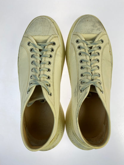【中古品】【メンズ】 OAMC オーエーエムシー FREE SOLO LOW LEATHER SNEAKER フリー ソロ ロー レザー スニーカー 靴 162-260519-yn-02-min サイズ：42 1/2 カラー：アイボリー 万代Net店