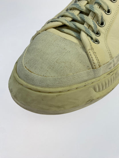 【中古品】【メンズ】 OAMC オーエーエムシー FREE SOLO LOW LEATHER SNEAKER フリー ソロ ロー レザー スニーカー 靴 162-260519-yn-02-min サイズ：42 1/2 カラー：アイボリー 万代Net店