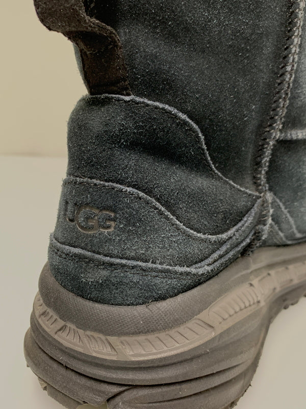 【中古品】【メンズ】 UGG アグ AUSTRALIA CLASSIC WEATHER BOOT 1112369 クラシック ウェザー ブーツ メンズ 靴 シューズ ムートンブーツ 165-260512-em-23-min サイズ：27.5cm カラー：ブラック 万代Net店