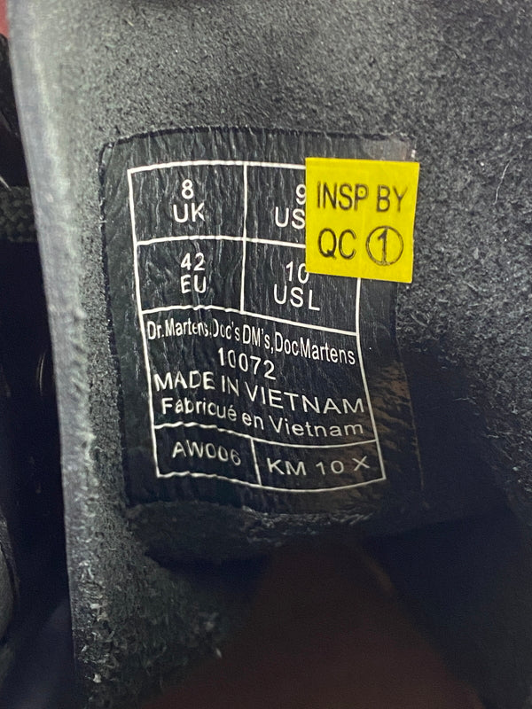 【中古美品】【メンズ】 DR.MARTENS ドクターマーチン 1460 8HOLE BOOTS 靴 シューズ ブーツ 164-260517-AS-36-min サイズ：UK8 カラー：ブラック 万代Net店