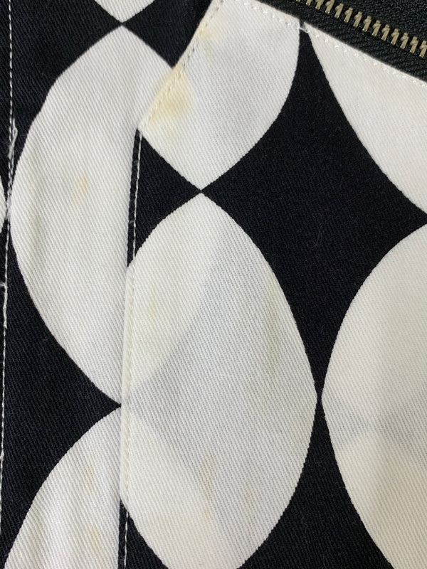 【中古品】【メンズ】 SUPPLIER サプライヤー DIAMOND PATTERN JACKET ダイヤモンド パターン ジャケット 142-260516-zi-03-min サイズ：XL カラー：ブラック/ホワイト 万代Net店