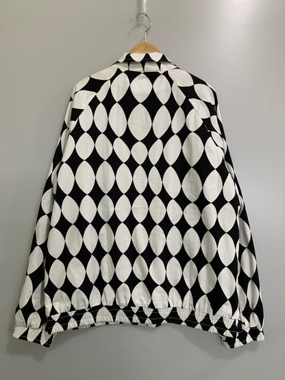 【中古品】【メンズ】 SUPPLIER サプライヤー DIAMOND PATTERN JACKET ダイヤモンド パターン ジャケット 142-260516-zi-03-min サイズ：XL カラー：ブラック/ホワイト 万代Net店
