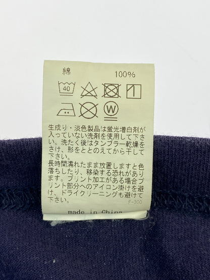 【中古品】【メンズ】 APPLEBUM アップルバム LOVE UNDERSTANDING SS TEE 半袖Tシャツ ショートスリーブ 142-260718-AS-55-min サイズ：XL カラー：ネイビー 万代Net店