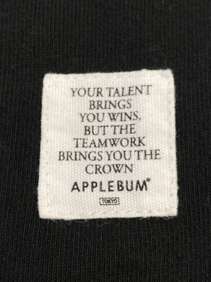 【中古品】【メンズ】 APPLEBUM アップルバム WORM BOY SS TEE 半袖Tシャツ ショートスリーブ 142-260718-AS-56-min サイズ：XXL カラー：ブラック 万代Net店