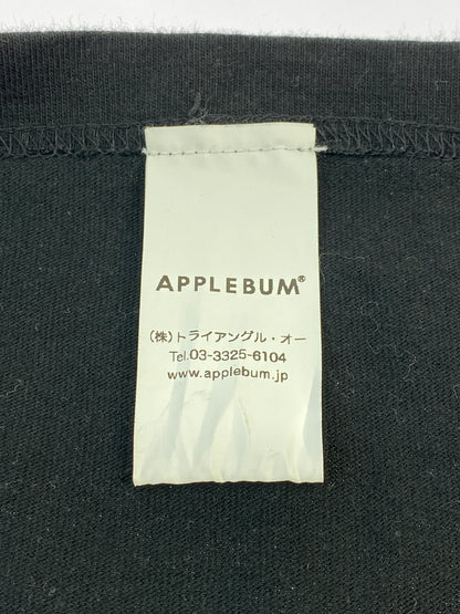【中古品】【メンズ】 APPLEBUM アップルバム WORM BOY SS TEE 半袖Tシャツ ショートスリーブ 142-260718-AS-56-min サイズ：XXL カラー：ブラック 万代Net店