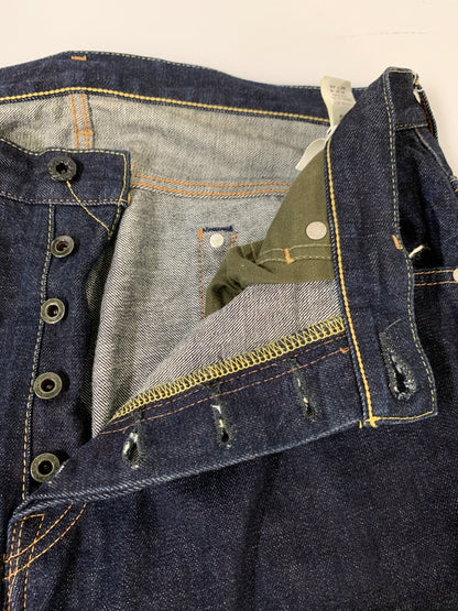 【中古品】【メンズ】 A BATHING APE アベイシングエイプ 1930-150-028 STAR DENIM PANTS デニムパンツ 153-260516-zi-17-min サイズ：L カラー：インディゴ 万代Net店
