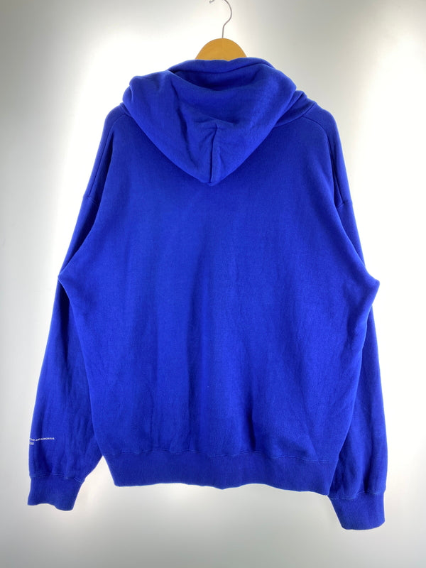【中古品】【メンズ】 APPLEBUM アップルバム LOGO HOODED ロゴ フーディ パーカー トップス 142-260727-jt-18-min サイズ：XL カラー：ブルー 万代Net店
