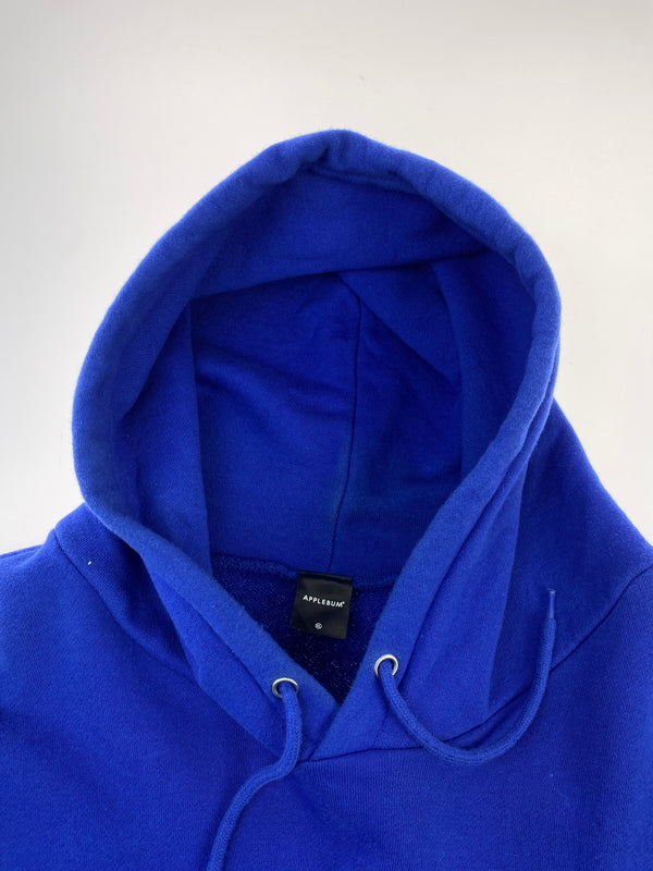 【中古品】【メンズ】 APPLEBUM アップルバム LOGO HOODED ロゴ フーディ パーカー トップス 142-260727-jt-18-min サイズ：XL カラー：ブルー 万代Net店