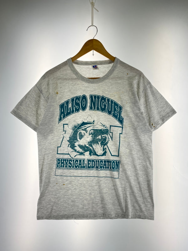 【中古品】【メンズ】 RUSSELL ATHLETIC ラッセルアスレチック NUBLEND 90S ALISO NIGUEL SS TEE 半袖Tシャツ ショートスリーブ 146-260718-AS-45-min サイズ：M カラー：グレー 万代Net店